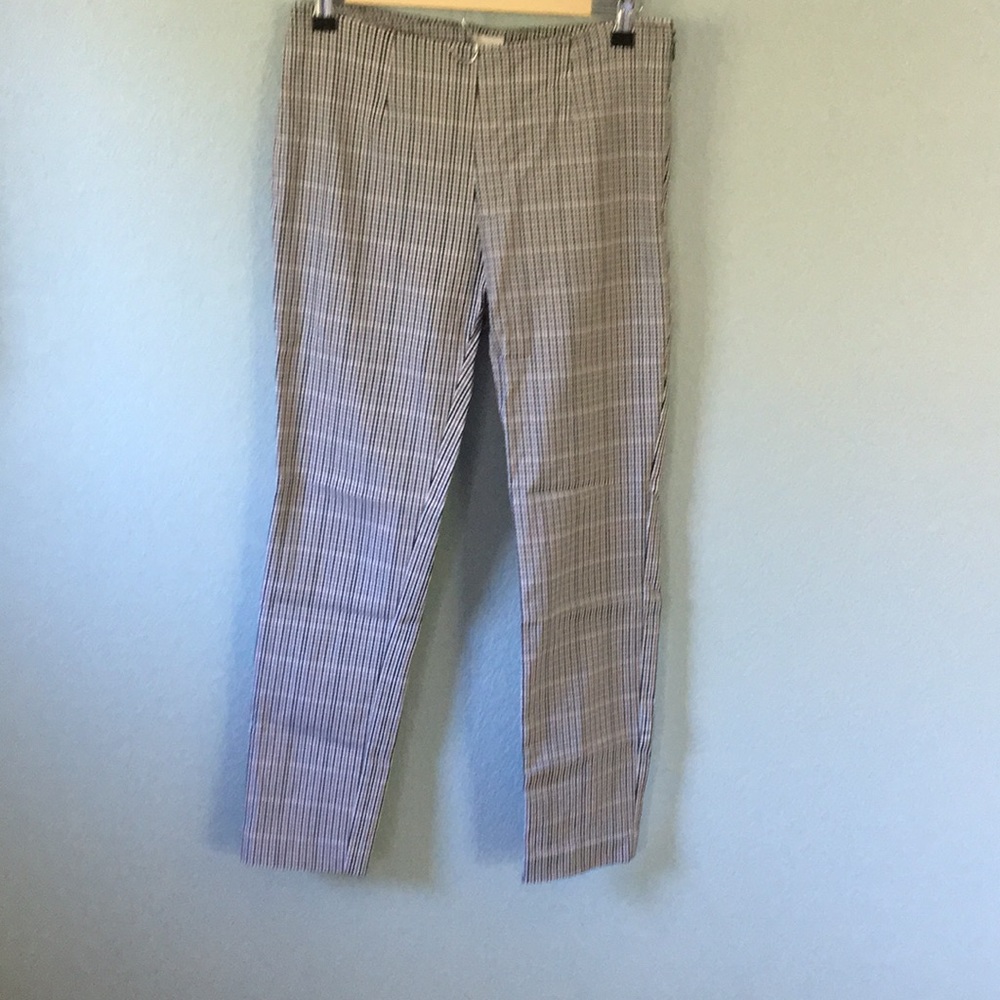 Check Cigarette Pants